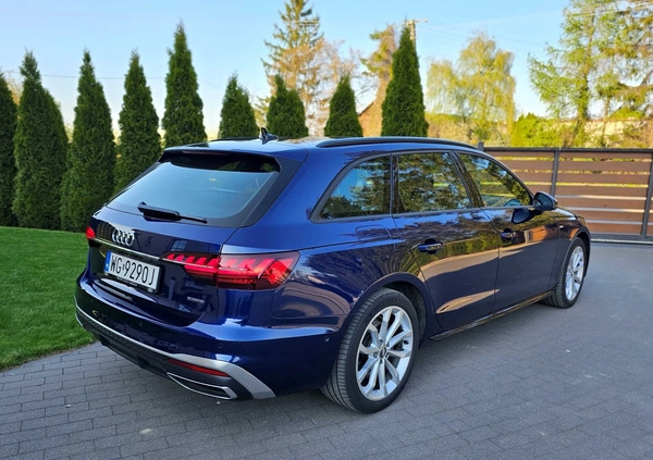 Audi A4 cena 139000 przebieg: 39700, rok produkcji 2020 z Płoty małe 352